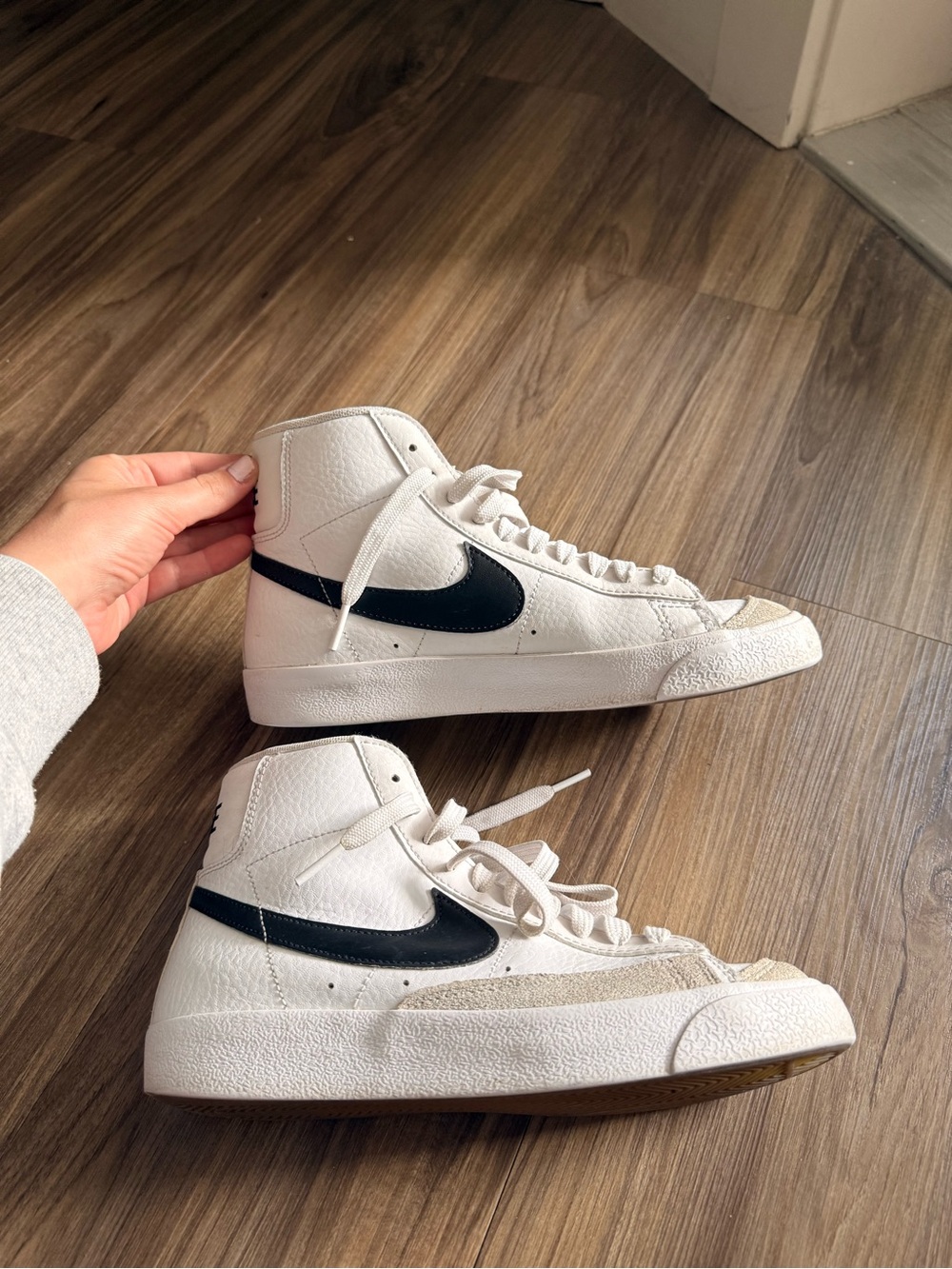 Nike Blazers White High-Top Sneakers